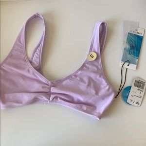 Lavender Bikini Top